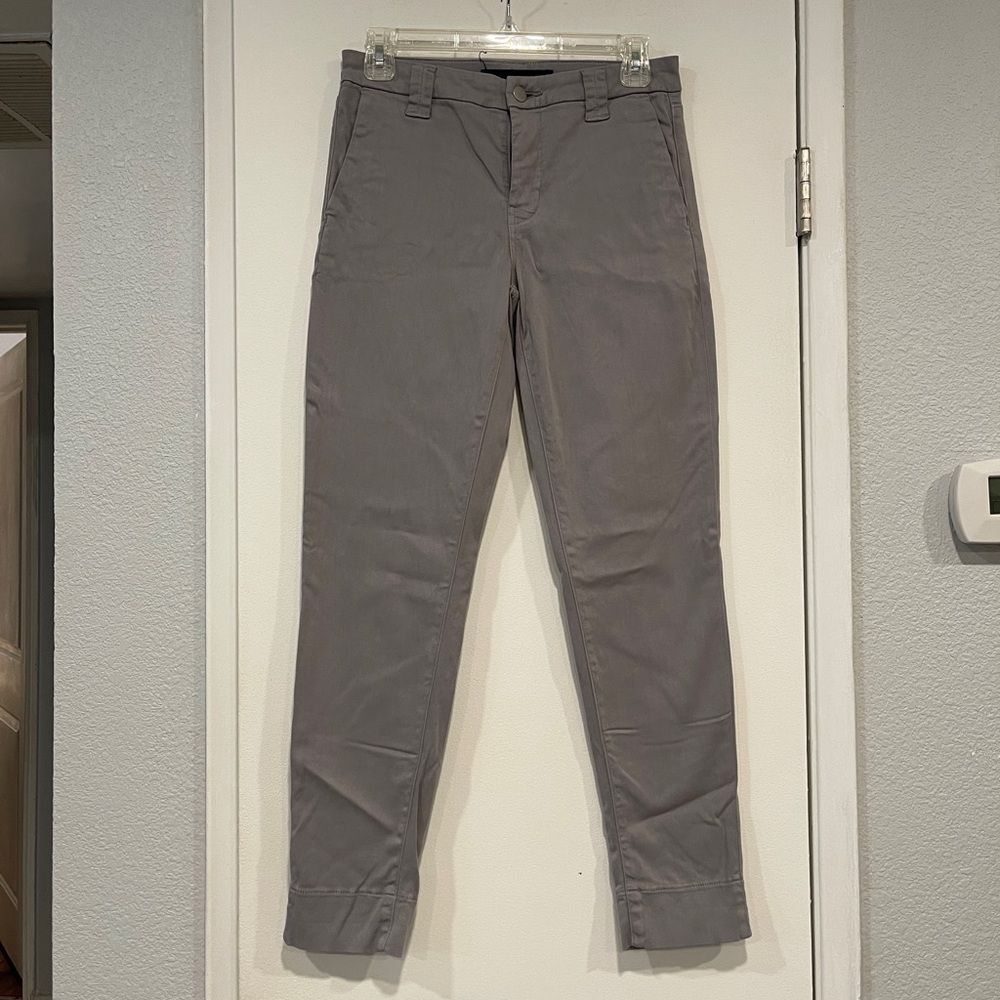 J. Crew Gray Straight Leg Pants